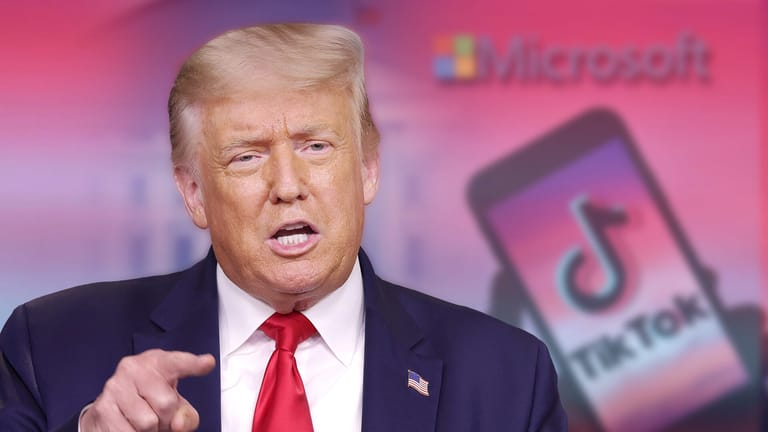 Donald Trump will TikTok verbieten – Microsoft will den US-Markt übernehmen.