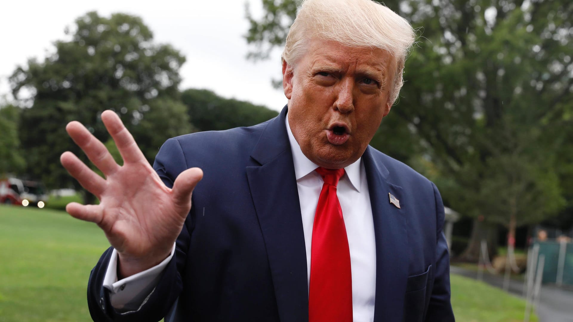 Donald Trump: Der US-Präsident macht Politik gegen den Iran – der sucht nun Verbündete.