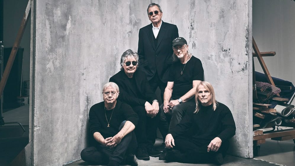 Deep Purple 2020 (v.l.): Ian Pace, Don Airey, Ian Gillan, Roger Glover und Steve Morse.