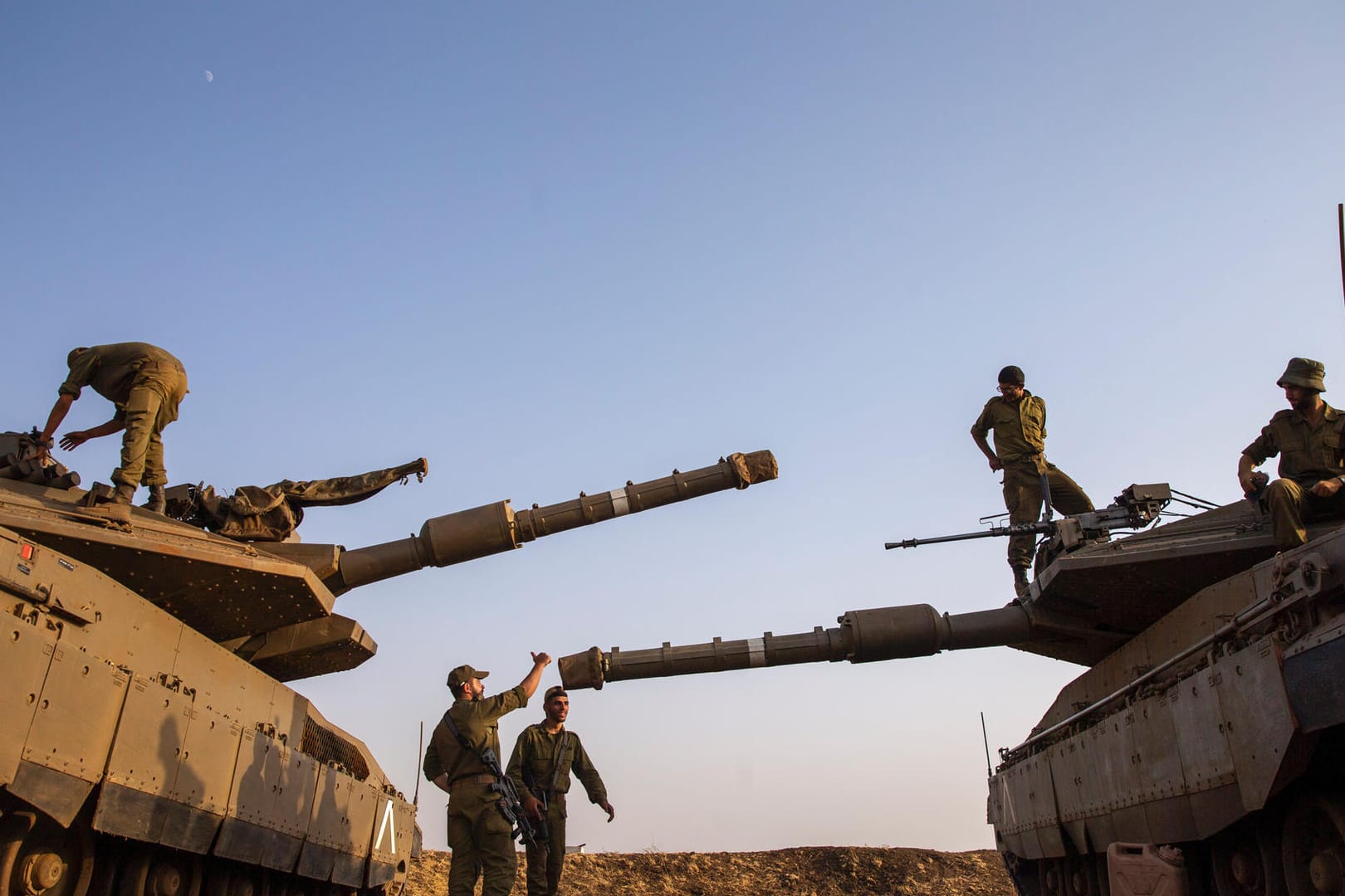 Israelische Soldaten auf den Golanhöhen: Im sich zuspitzenden Konflikt zwischen Israel und der Hisbollah will der Libanon den Sicherheitsrat der Vereinten Nationen einschalten.