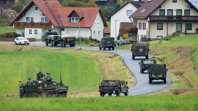 Präsident Trump plant zukünftig mit weniger US-Soldaten in Deutschland. Präsident Trump plant zukünftig mit weniger US-Soldaten in Deutschland.