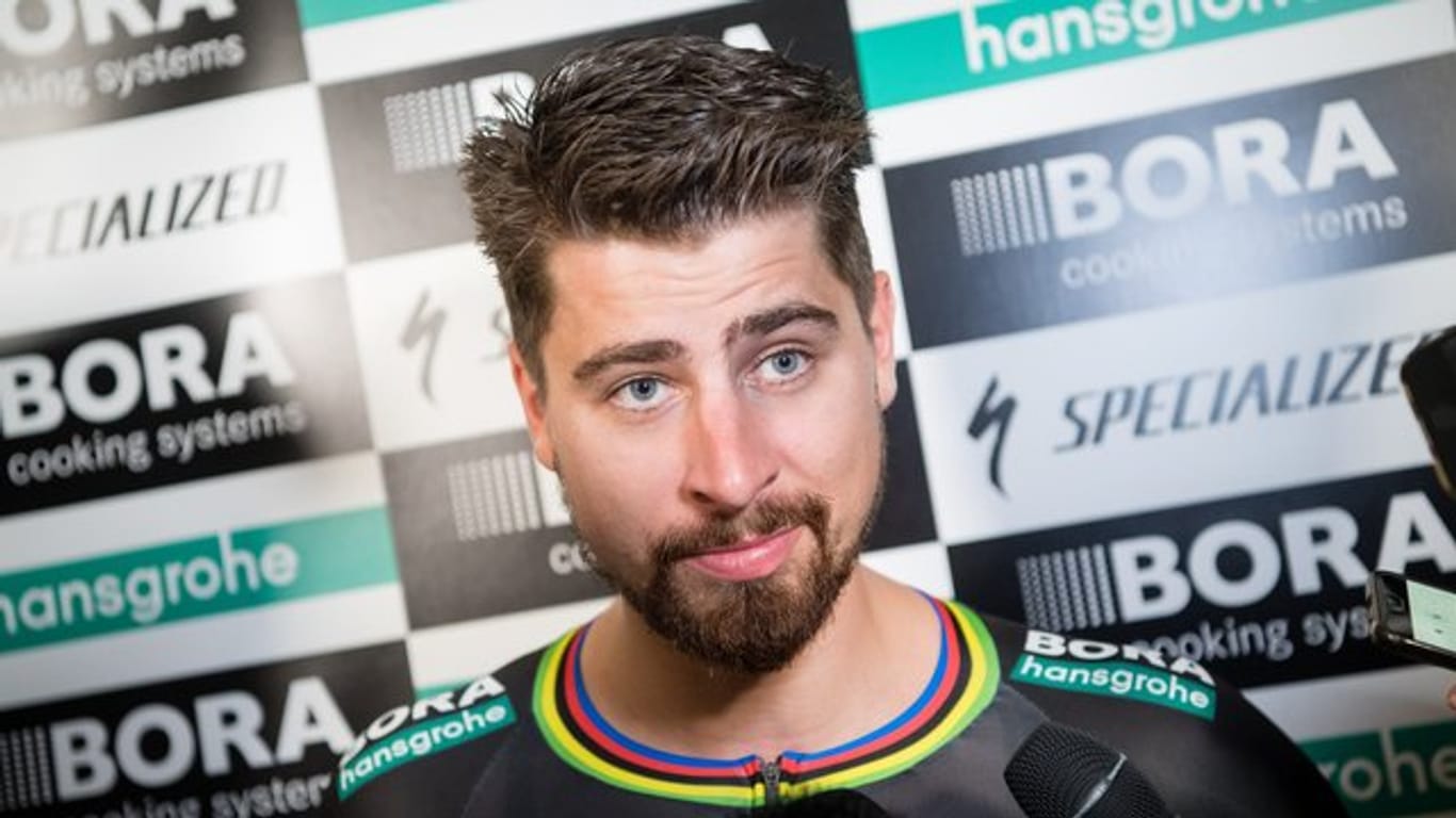 Peter Sagan steht noch beim deutschen Radrennstall Bora-hansgrohe unter Vertrag.