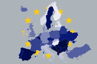 Pandemie in Europa: Hier liegen die Corona-Hotspots der EU und in diesen Ländern stecken sich zahlreiche Deutsche an.