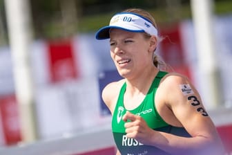 Triathletin Laura Lindemann macht einen Abstecher in die Leichtathletik.
