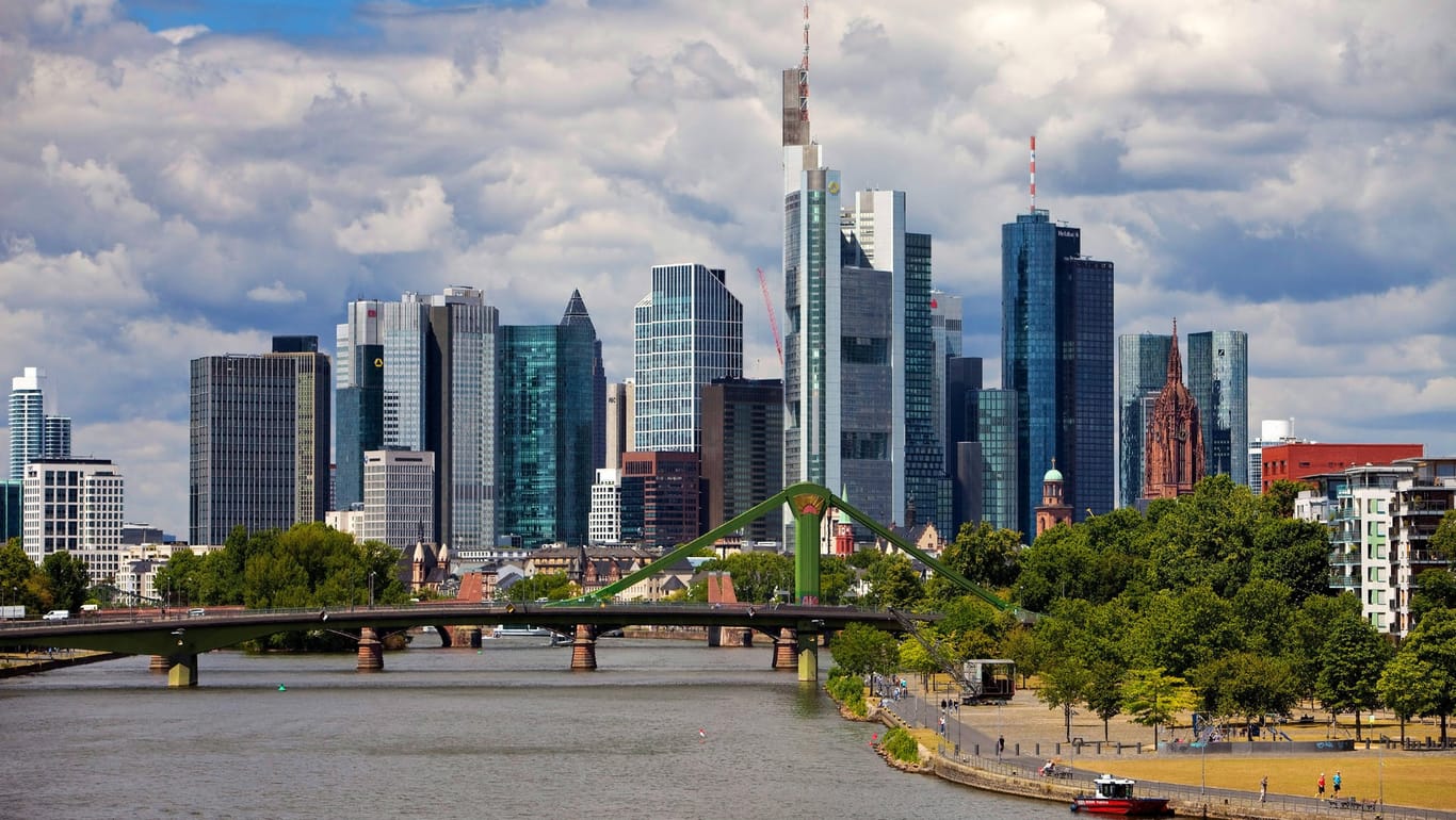 Frankfurt am Main: Zahlreiche Banken haben hier ihren Konzernsitz.