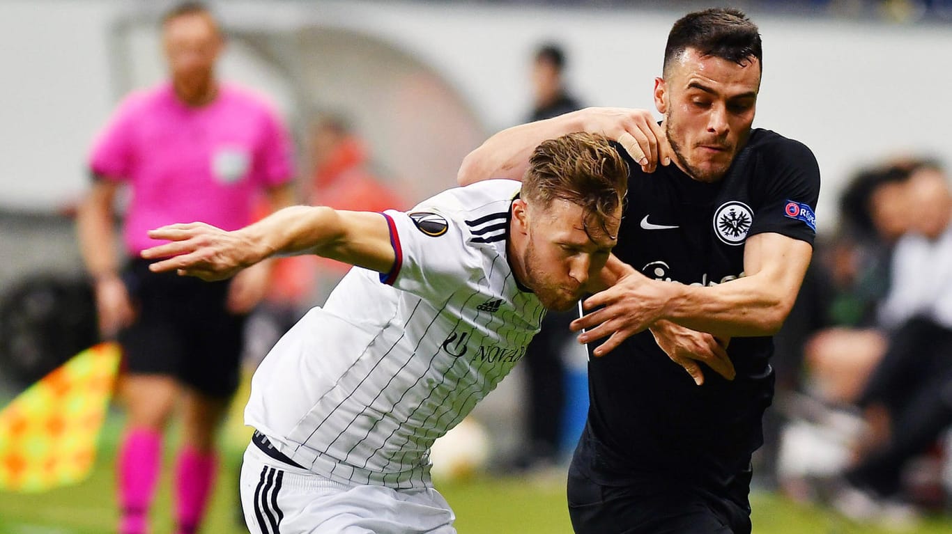 Europa League: Eintracht Frankfurt muss gegen den FC Basel vier Tore schießen, um weiterzukommen.