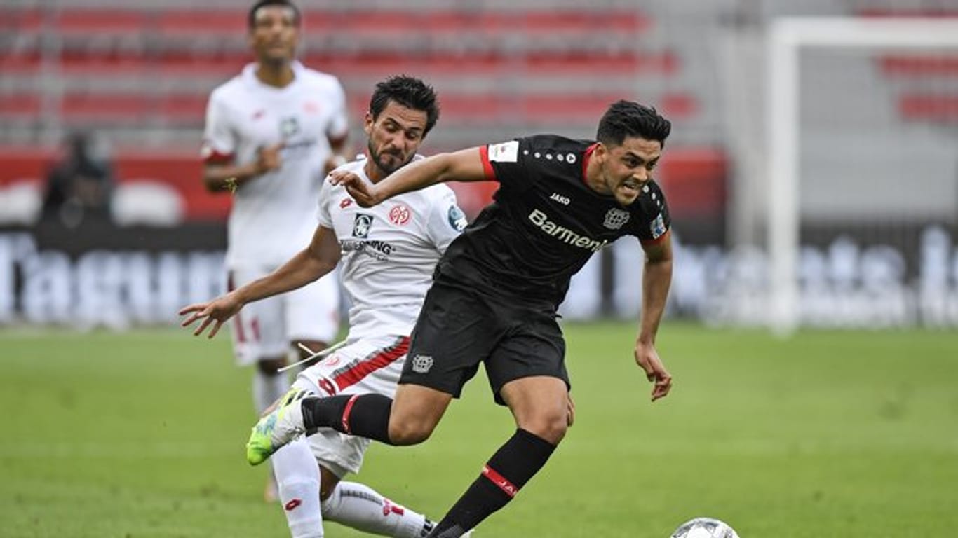 Der Leverkusener Nadiem Amiri fehlt gegen Glasgow wegen eines Corona-Kontakts.