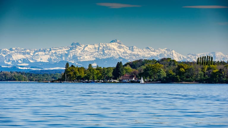 Bodensee: Der See zwischen Deutschland, Österreich und der Schweiz ist der populärste See in Deutschland für Fotos auf Instagram.
