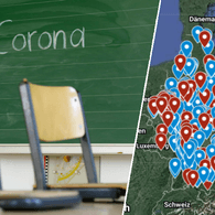 Coronafälle an Schulen: Eine Hamburger Lehrerin trägt seit Wiederöffnung der Schulen Fälle zusammen.