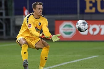 Steht künftig bei Hertha BSC zwischen den Pfosten: Torwart Alexander Schwolow.