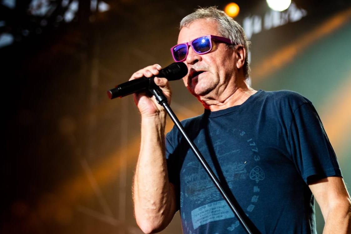 Ian Gillan 2018 bei einem Festival: Der Deep-Purple-Sänger macht sich Gedanken über den Zustand der Welt.