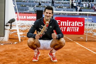 Novak Djokovic hatte 2019 die Madrid Open gewonnen.