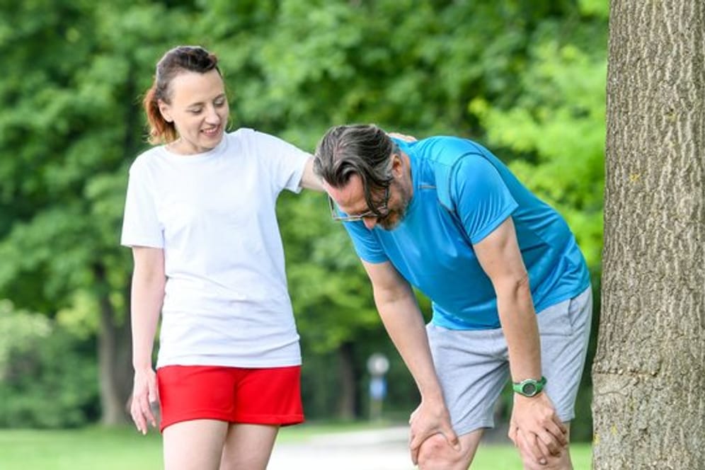 Seitenstiche: Sie treten oft beim Sport auf.
