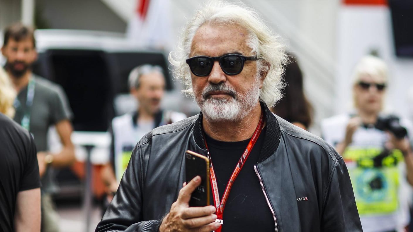 Flavio Briatore beim Großen Preis von Monaco 2018: Der langjährige Teamchef könnte in die Königsklasse des Motorsports zurückkehren.