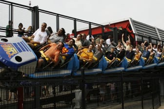 Die Achterbahn Millennium Force in Ohio: Für sein liebstes Fahrgeschäft nahm ein Mann 100 Kilogramm ab. (Archivfoto)