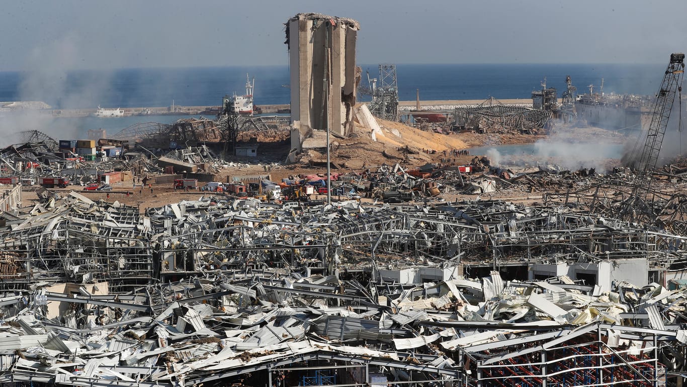 Verwüstung nach der Explosion in Beirut: Viele Fragen sind noch offen, die Opferzahl dürfte weiter steigen.