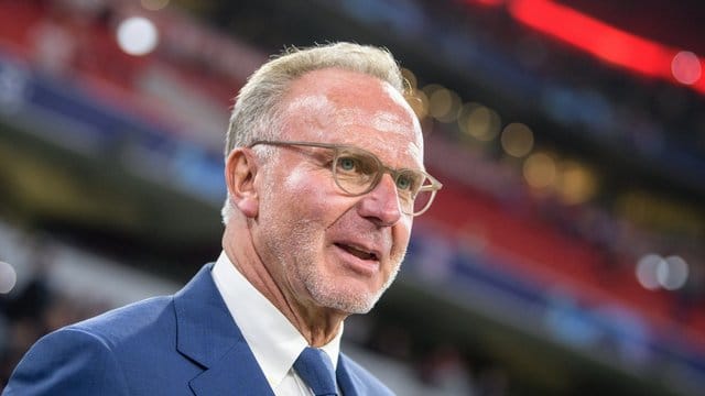 Bayern-Boss Karl-Heinz Rummenigge freut sich auf die Champions League.