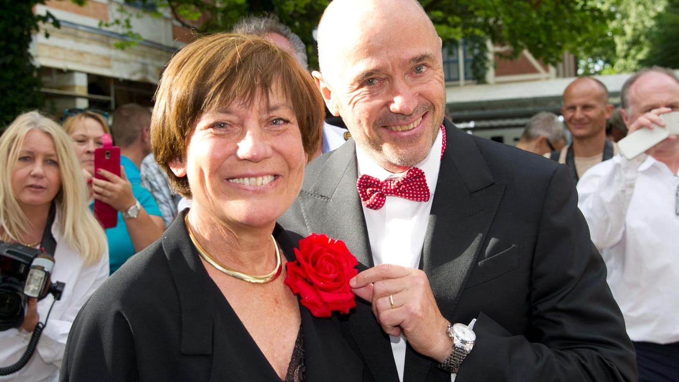 Die früheren Skirennläufer Rosi Mittermaier und Christian Neureuther: Die beiden sind seit 40 Jahren verheiratet.