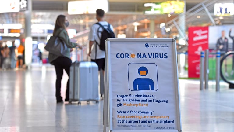 Reisen in Corona-Zeiten: An vielen Flughäfen können Sie sich kostenlos auf das Coronavirus testen lassen.