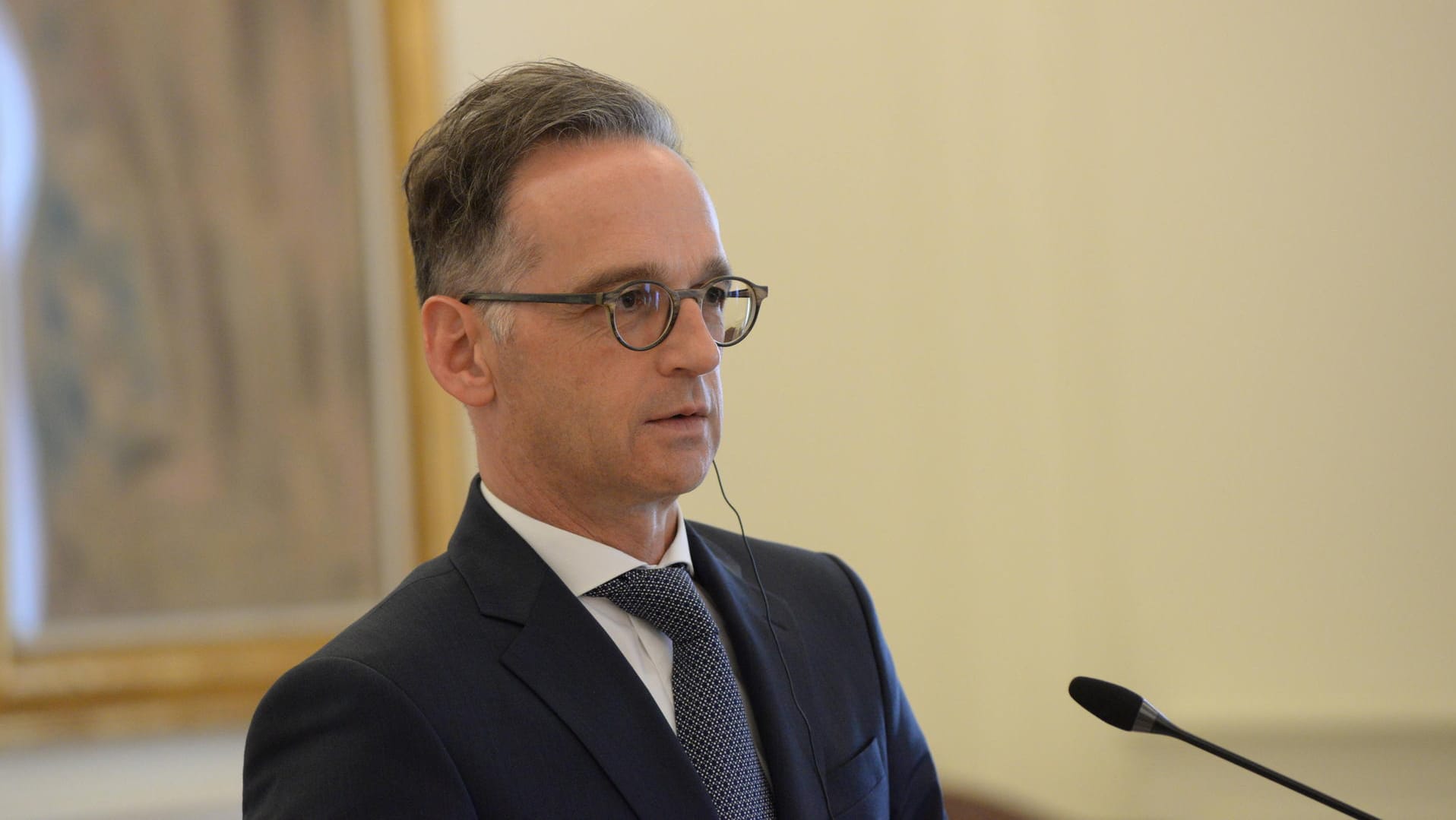 Heiko Maas zeigte sich "in tiefer Trauer um die Kollegin".