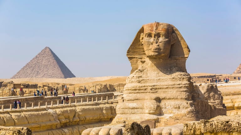 Sphinx in Ägypten: Das Auswärtige Amt warnt vor Reisen in das nordafrikanische Land.