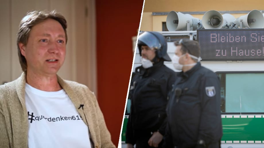 Lockdown-Vorhersage: Ein hessischer "Querdenken"-Aktivist behauptet in einem Video unter Berufung auf ein Gemeinderatsmitglied, dass Deutschland am 30. August herunter gefahren wird. Obwohl das absurd ist, löst das Video viel Verunsicherung aus.