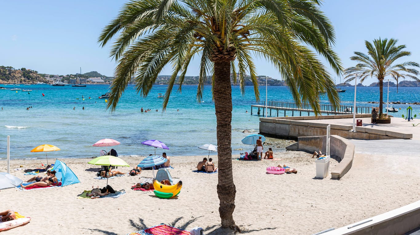 Ein Strand auf Mallorca