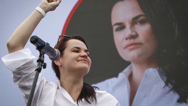 Swetlana Tichanowskaja kandidiert bei der Präsidentenwahl in Belarus. Swetlana Tichanowskaja kandidiert bei der Präsidentenwahl in Belarus.