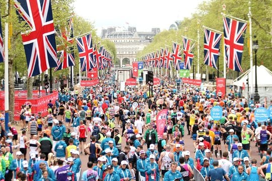 Der traditionsreiche London-Marathon findet 2020 nur unter Ausschluss der Zuschauer und Amateurläufer statt.