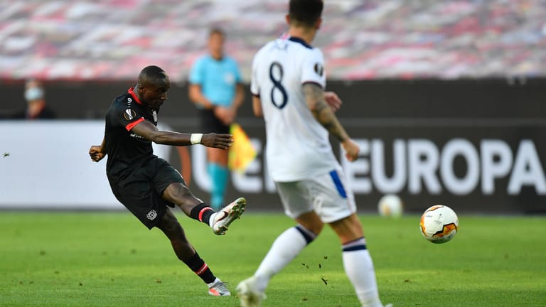 Moussa Diaby: Der Offensivspieler erzielte das 1:0 für Bayer Leverkusen.