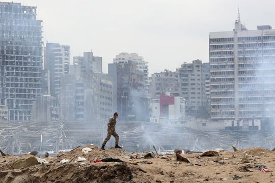 Nach der Katastrophe von Beirut sind 16 Menschen festgenommen worden.