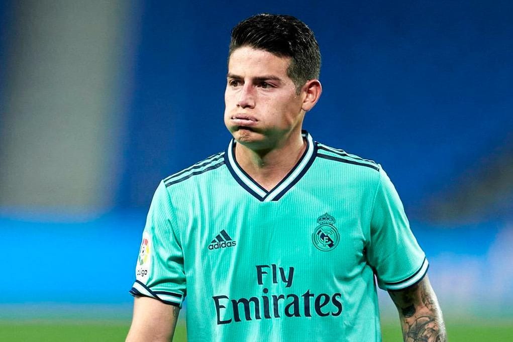 James Rodriguez: Der Kolumbianer steht wohl erneut vor einem Wechsel, seine Zeit bei Real neigt sich dem Ende.