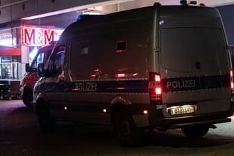 Polizeieinsatz am Alexanderplatz.