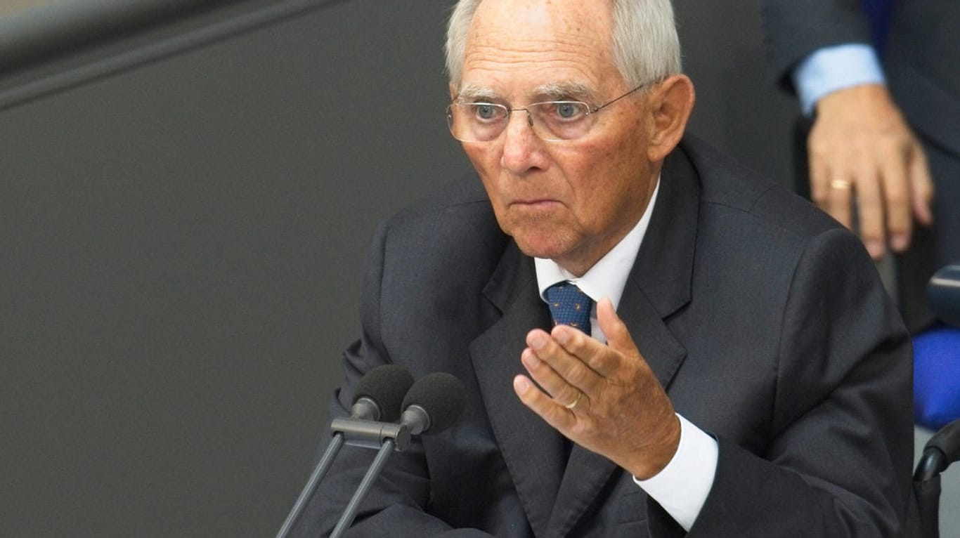 Wolfgang Schäuble: Der 77-Jährige sitzt seit mehreren Jahrzehnten im Bundestag.