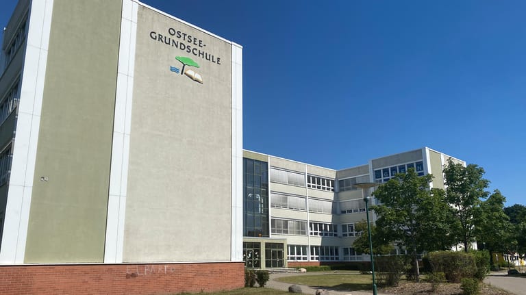 Die Ostsee-Grundschule in Graal-Müritz: Die Schule wurde geschlossen, nachdem die Infektion eines Schülers bekannt wurde.
