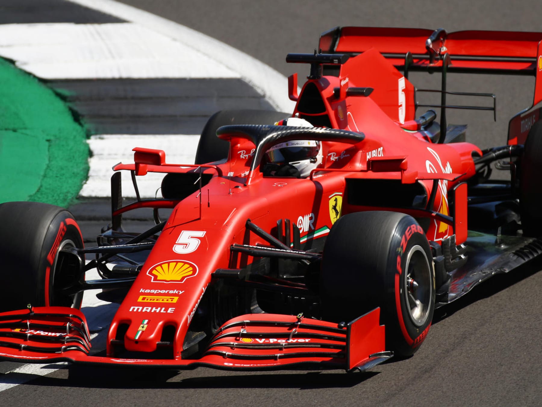 Formel 1 Motorschaden bei Sebastian Vettel