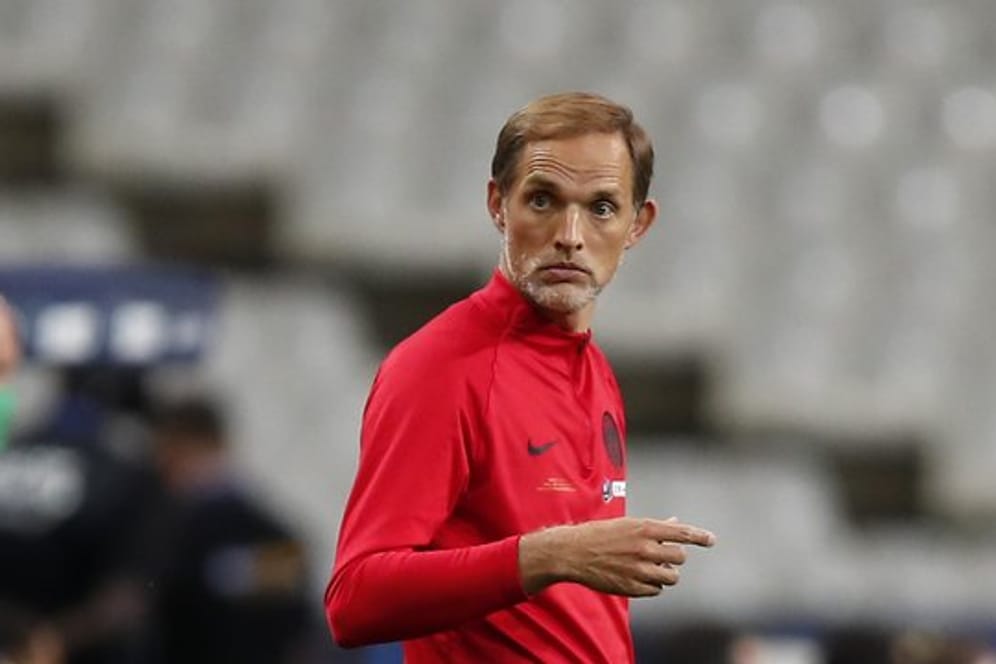 Hat sich am Fuß verletzt: Thomas Tuchel, Cheftrainer von Paris Saint-Germain.