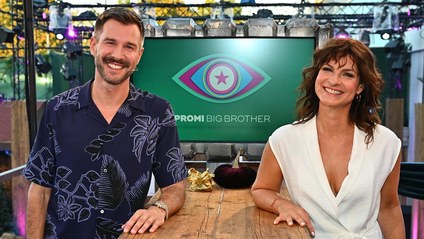 Jochen Schropp und Marlene Lufen: die Moderatoren von "Promi Big Brother".