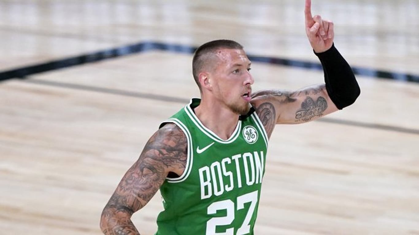 Zeigte im Spiel gegen Toronto eine starke Leistung: Daniel Theis von den Boston Celtics.