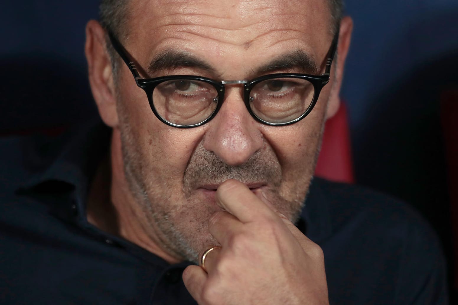 Maurizio Sarri: Der 61-Jährige muss nach einem Jahr die Trainerbank bei Juventus Turin wieder räumen.