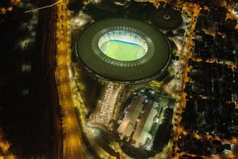Das legendäre Maracanã-Stadion in Rio de Janeiro war zeitweise zum Krankenhaus für Corona-Patienten umfunktioniert worden.