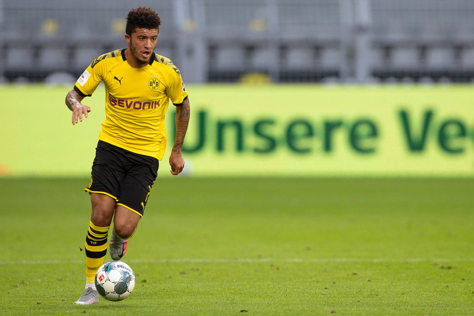 Jadon Sancho: Immer wieder wird über einen möglichen Weggang des BVB-Stars spekuliert.