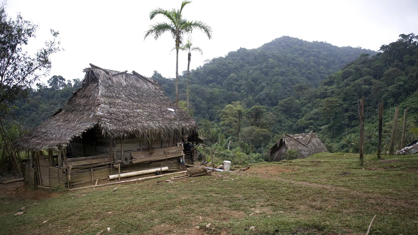 Haus in der Provinz Veraguas in Panama: Die Familie schlief, als der Fluss Bejuco ihr Haus mitriss. (Symbolfoto)