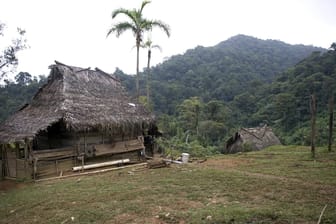 Haus in der Provinz Veraguas in Panama: Die Familie schlief, als der Fluss Bejuco ihr Haus mitriss. (Symbolfoto)