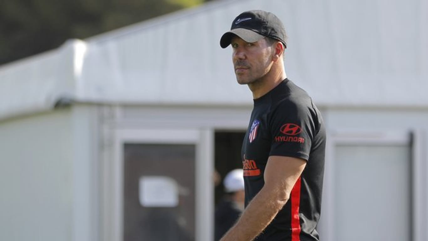 Diego Simeone ist der Trainer von Atlético Madrid.