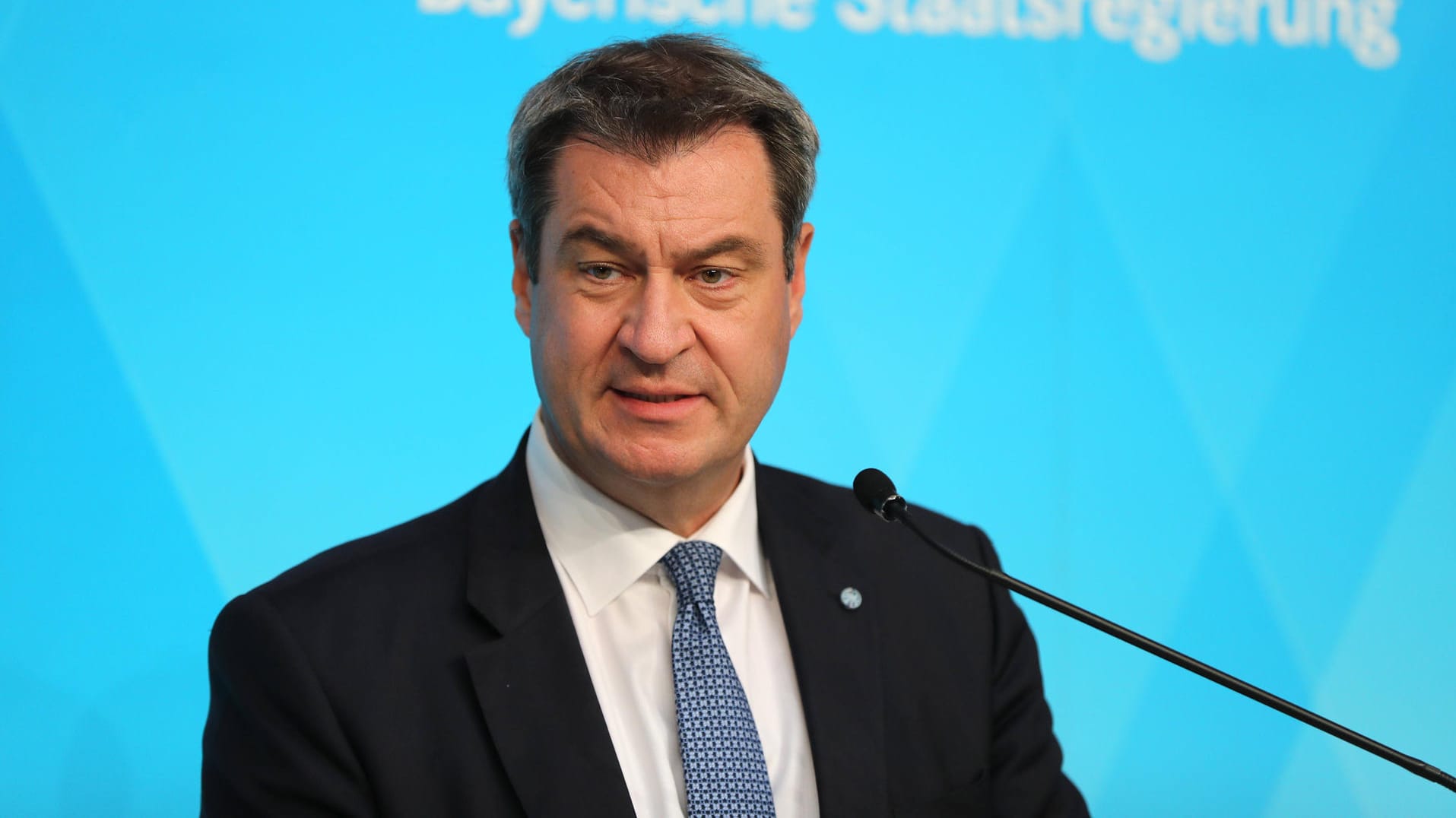 Besorgt: Bayerns Ministerpräsident Markus Söder.