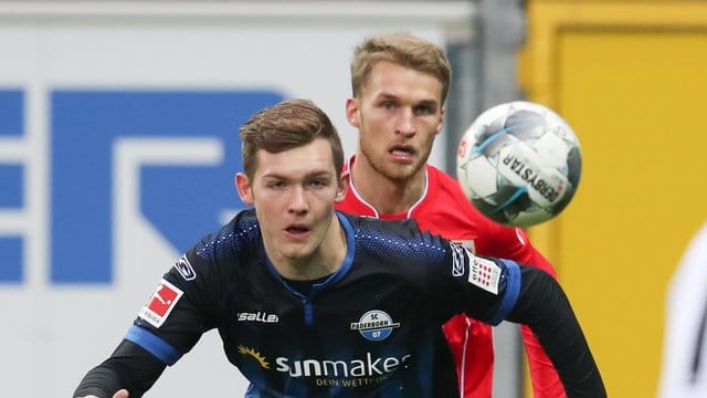 Luca Kilian (l) kommt aus Paderborn nach Mainz.