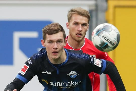 Luca Kilian (l) kommt aus Paderborn nach Mainz.