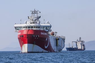 Das türkische Forschungsschiff "Oruc Reis" soll bis zum 23.