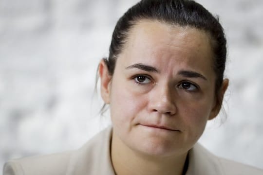 Swetlana Tichanowskaja trat bei der Präsidentenwahl gegen Amtsinhaber Alexander Lukaschenko an.